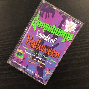 RARE Goosebumps sounds of Halloween scary screams ghost sounds cassette tape ‘96